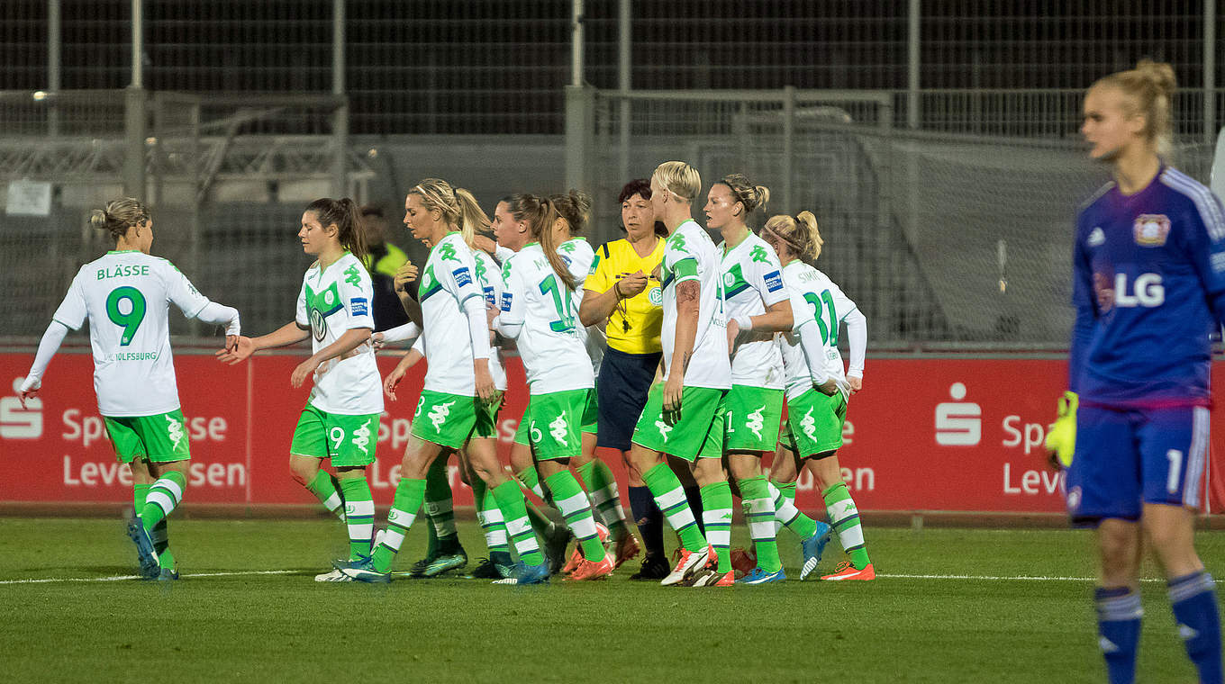 Von sechs auf zwei: Wolfsburg macht fünf Plätze gut © Jan Kuppert