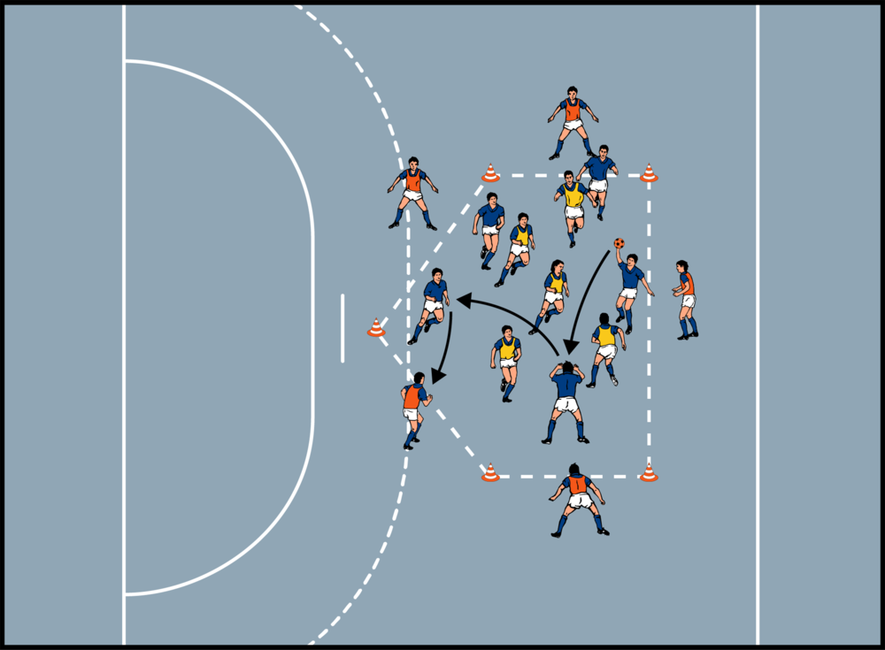 Drinnen oder draußen 1 gegen 1 geht immer! DFB Deutscher Fußball