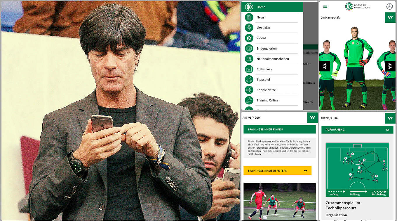 Training online jetzt auch in der DFB-App DFB