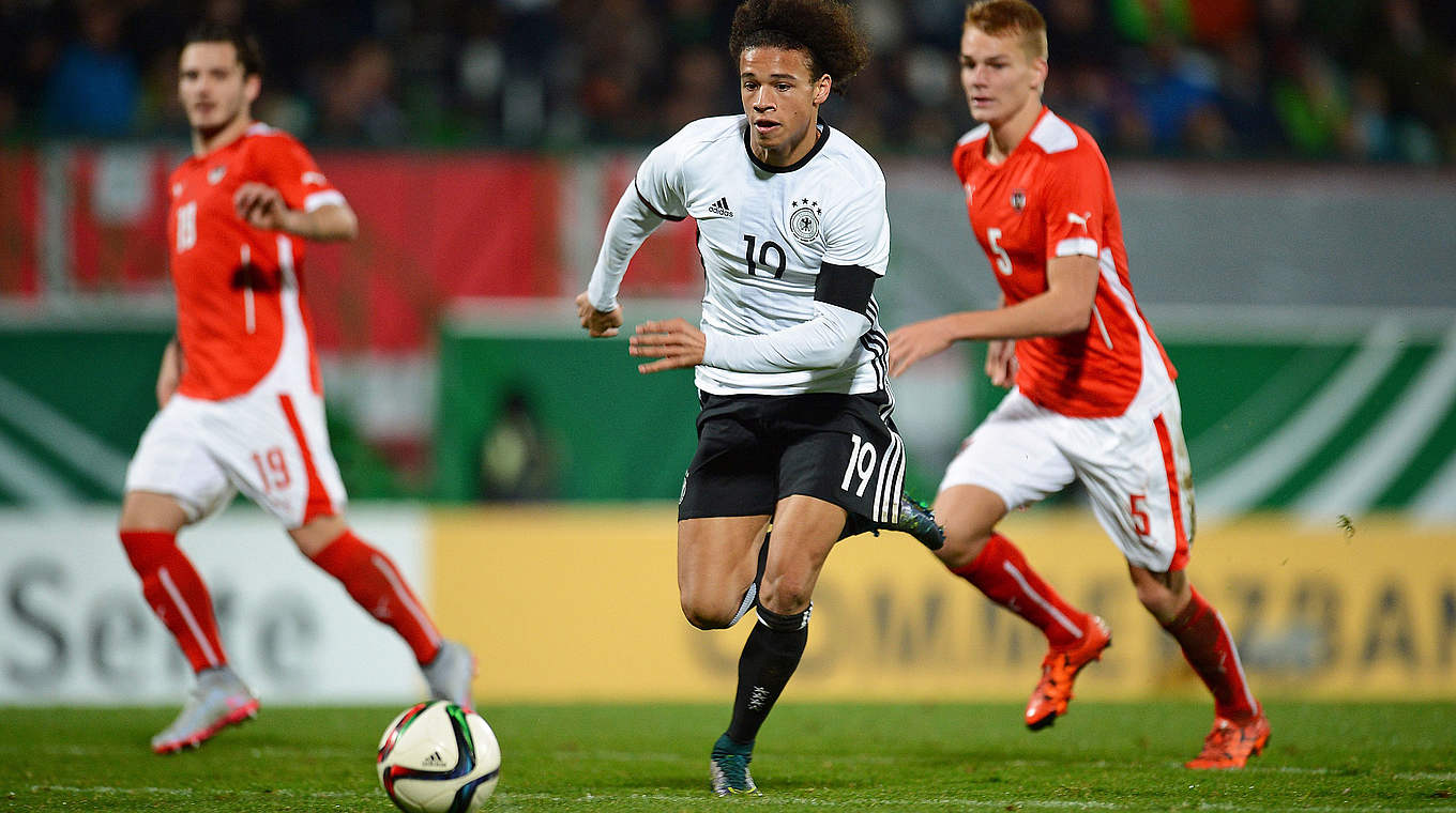 Leroy Sané DFB Deutscher FußballBund e.V.