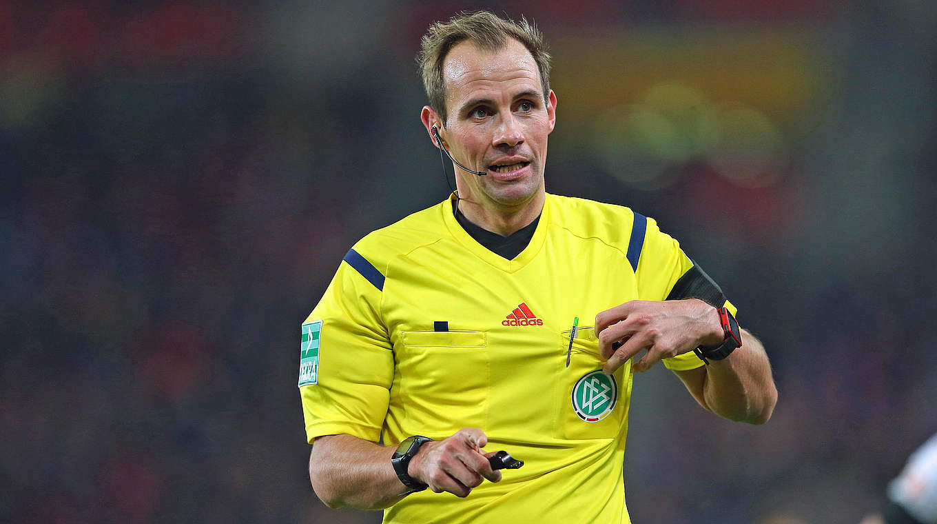 Stegemann pfeift Gladbach gegen Bremen DFB Deutscher FußballBund e.V.