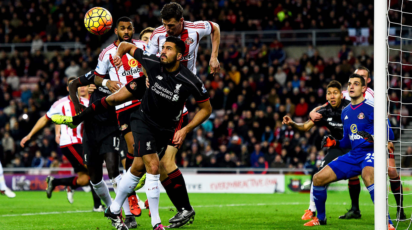 Hält mit Liverpool die Null: Emre Can  © 2015 Getty Images
