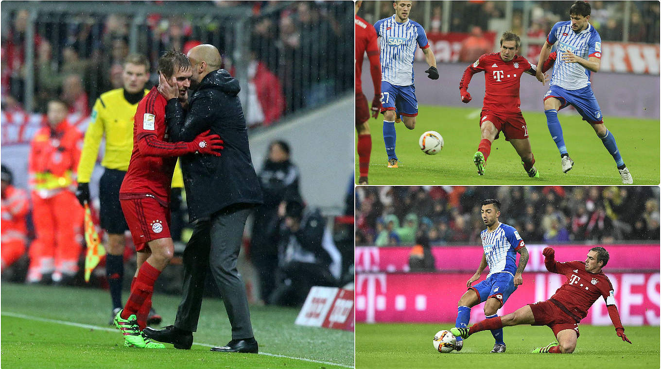 Lahm: "Die Mannschaft insgesamt harmoniert, das hat man gegen Hoffenheim gesehen" © imago/DFB