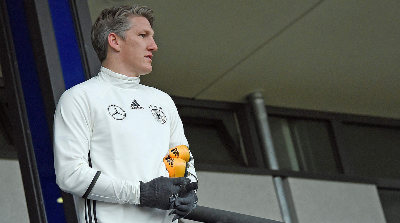 Bastian Schweinsteiger has been sidelined with a partial MCL tear © GES/Markus Gilliar