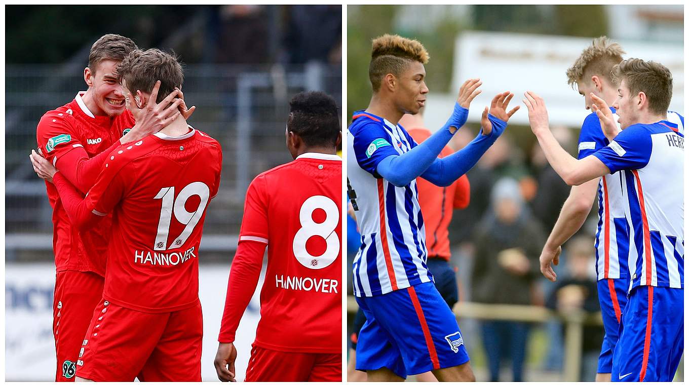 Ligaduell vor dem Pokalhöhepunkt: Hannover hat Hertha zu Gast © Getty Images/DFB
