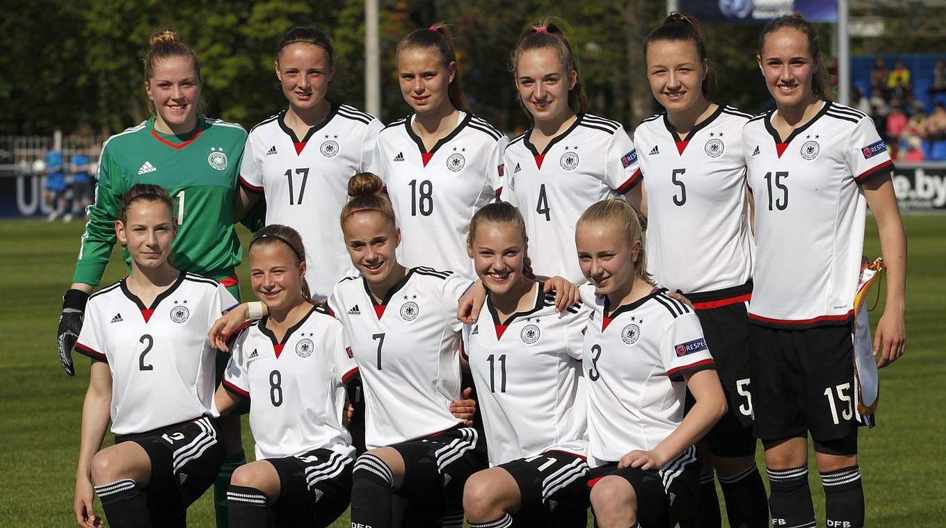 U 17Juniorinnen FrauenNationalmannschaften Teams DFB Deutscher FußballBund e.V.