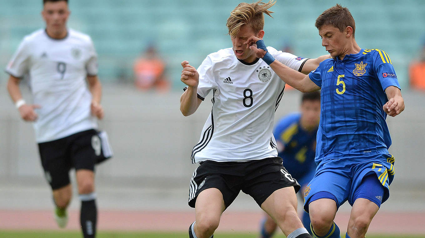 Maier (l.): "Wir wollen unsere Gruppe gewinnen" © SPORTSFILE