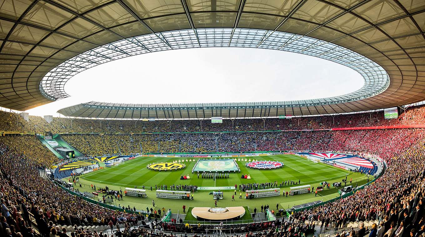Fast 14 Millionen sehen 73. DFBPokalfinale DFB Deutscher Fußball