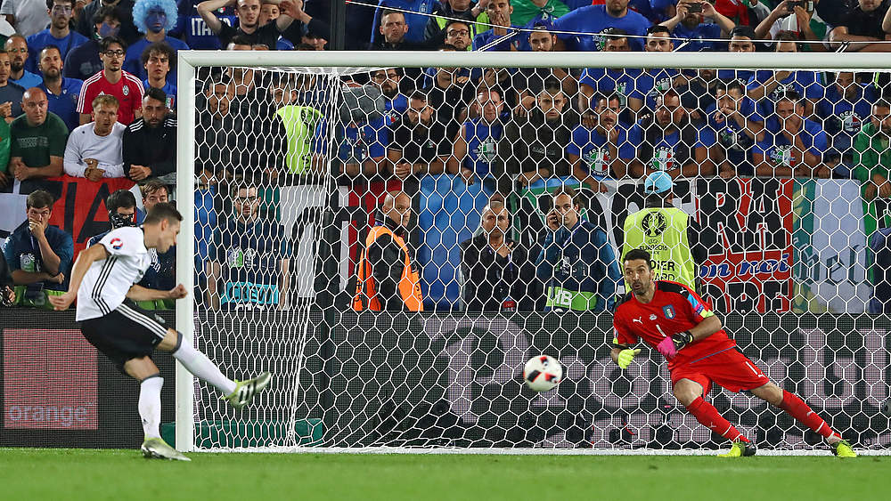 Hart erkämpfter Erfolg gegen Italien: Deutschland im Halbfinale © 2016 Getty Images