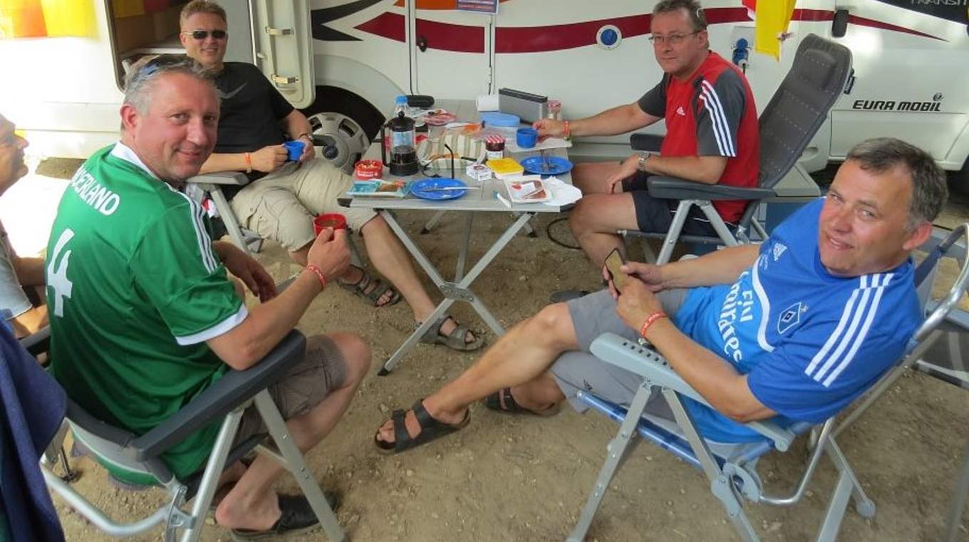 Wiedersehen im Waschraum :: DFB - Deutscher Fußball-Bund e.V.