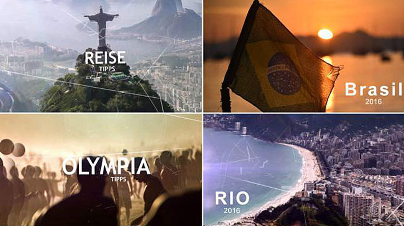 Zwei Teams, acht Folgen: die Video-Serie zu den Olympischen Spielen in Rio auf DFB-TV © DFB-TV
