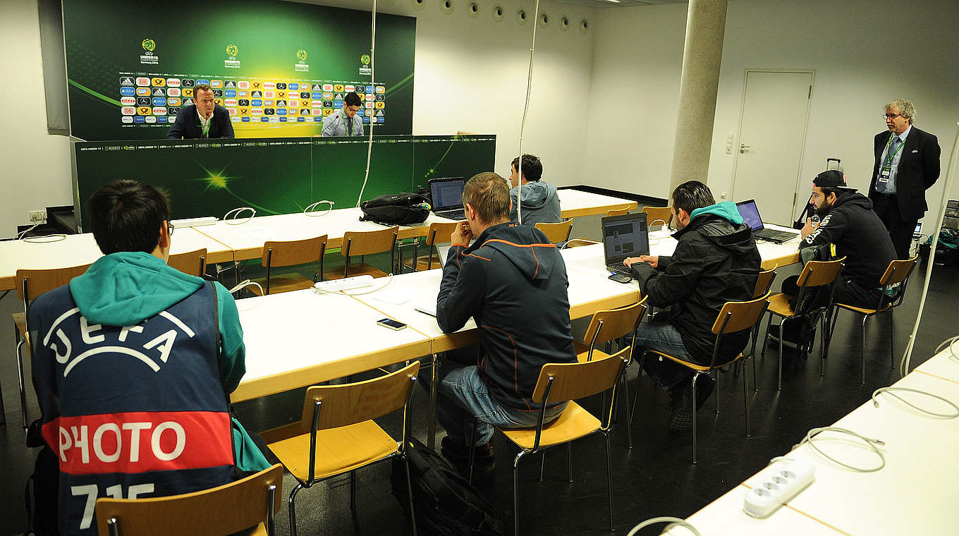 Digitale Pressekonferenz vor dem Finale DFB Deutscher FußballBund