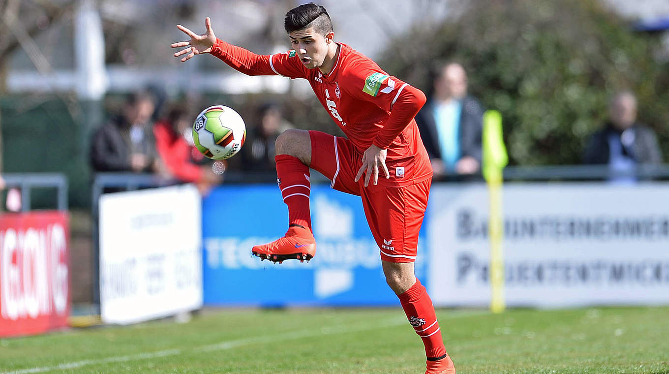 Geht mit dem 1. FC Köln auf Torejagd: Juniorennationalspieler Beyhan Ametov © imago/osnapix