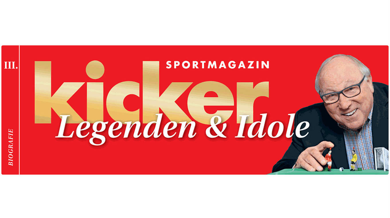 Lesenswert: Das kicker-Sonderheft "Legenden & Idole" über Uwe Seeler. © kicker