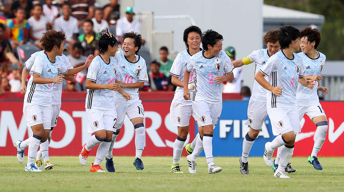 Mit einem Kantersieg ins WM-Viertelfinale: Japans U 20-Frauen deklassieren Kanada 5:0 © 2016 FIFA