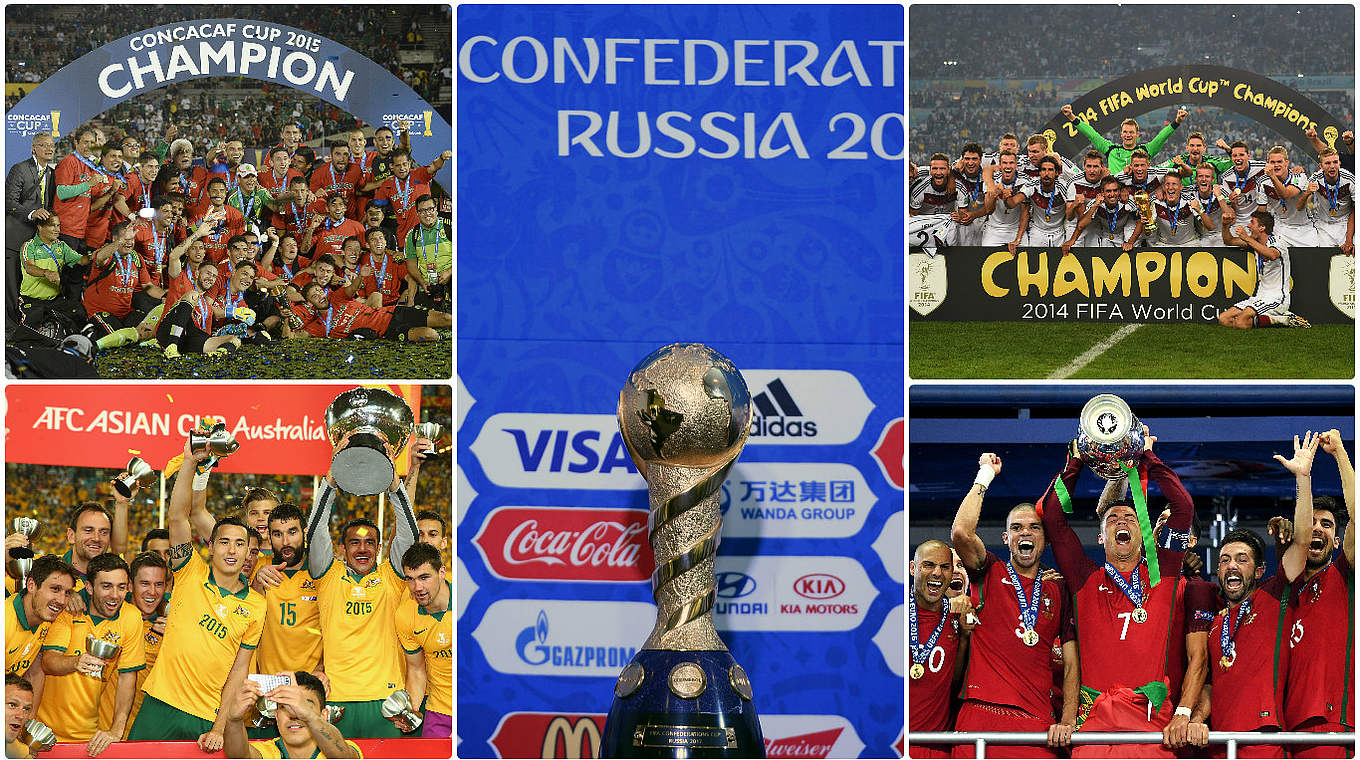 Confed-Cup 2017: Mexiko, Australien, Weltmeister Deutschland und Portugal sind dabei © Getty Images/DFB