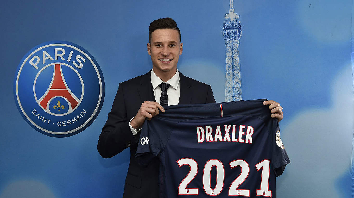 Unterschreibt in Paris bis 2021: Weltmeister Julian Draxler © Paris Saint-Germain