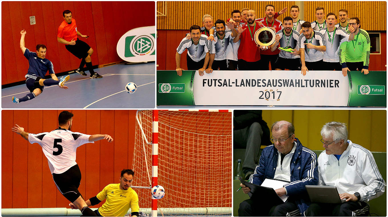 Packendes Futsal-Turnier: Hamburg feiert im Finale gegen Bayern den Titel © Getty Images/DFB