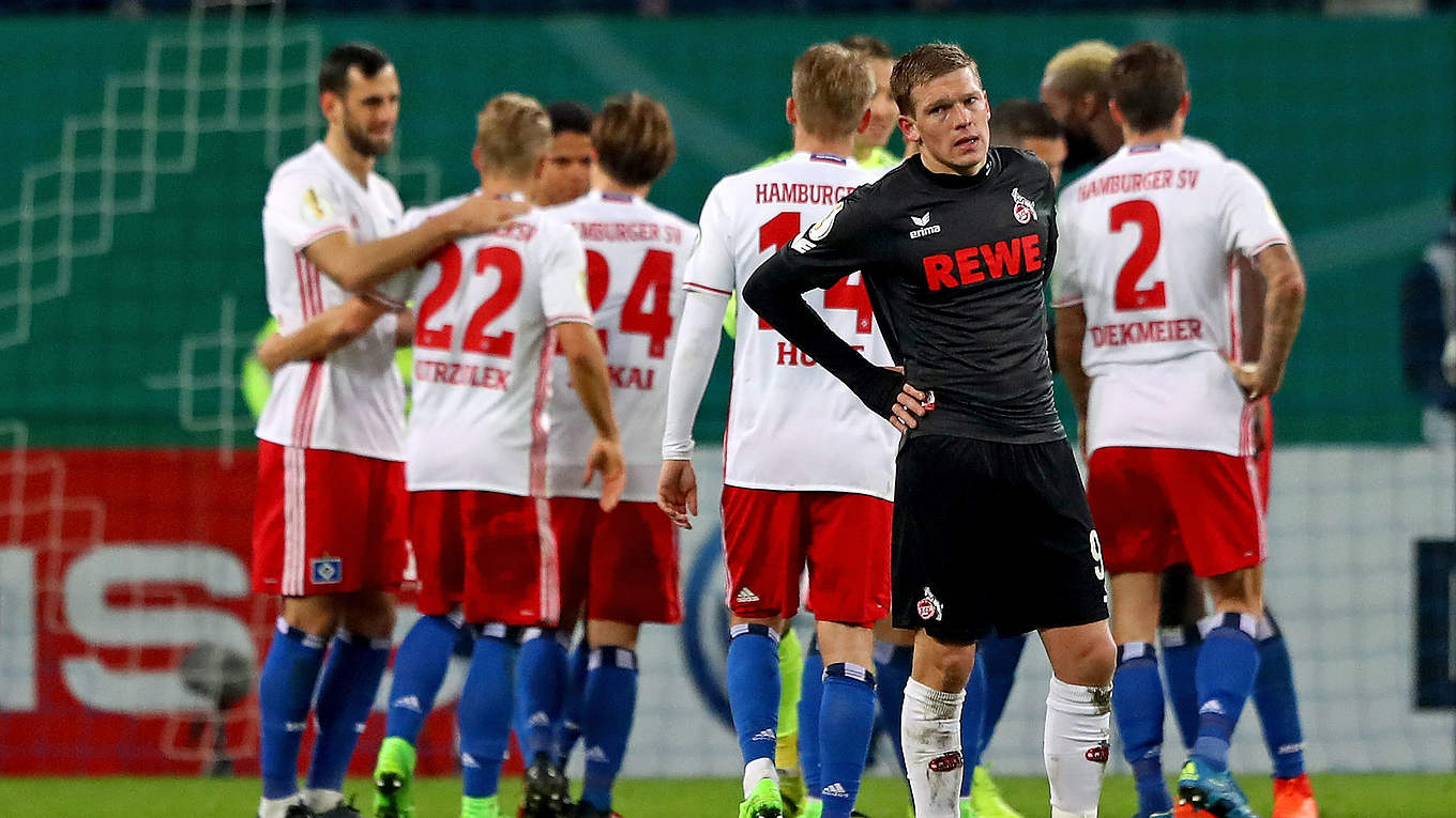 HSV wirft Köln aus dem Pokal DFB