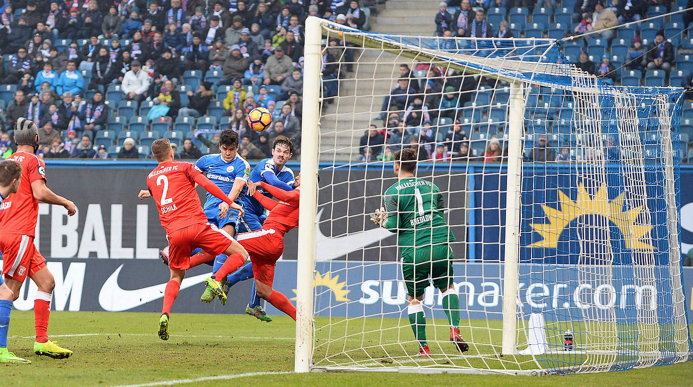 01 in Rostock Halle verpasst Sprung auf Platz drei DFB Deutscher