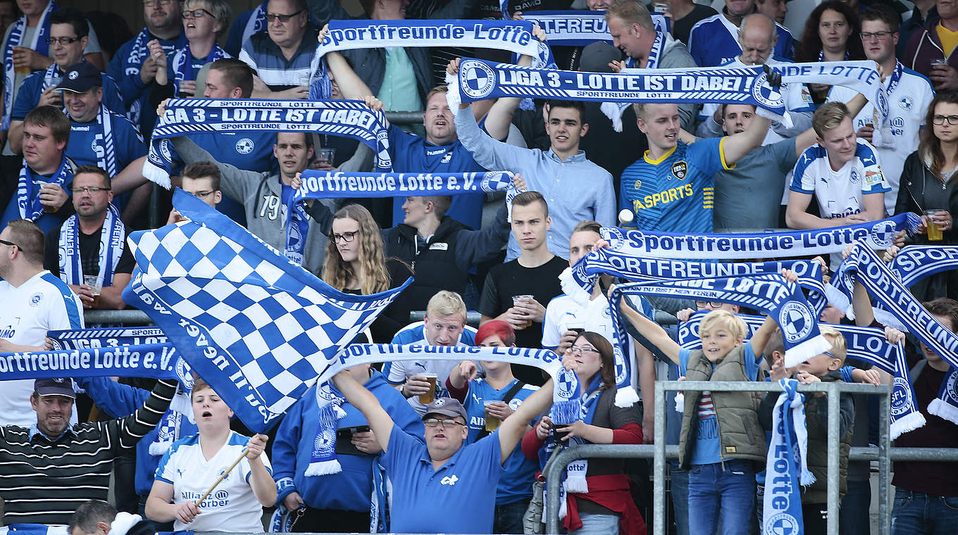 Nachholspiel in Lotte: Die Partie gegen den Chemnitzer FC findet am 8. März statt © 2016 Getty Images
