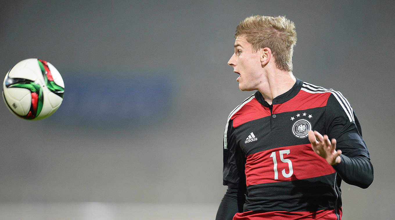 Vor dem Debüt im A-Team: Timo Werner, U 21-Nationalspieler von Aufsteiger Leipzig © 2015 Getty Images