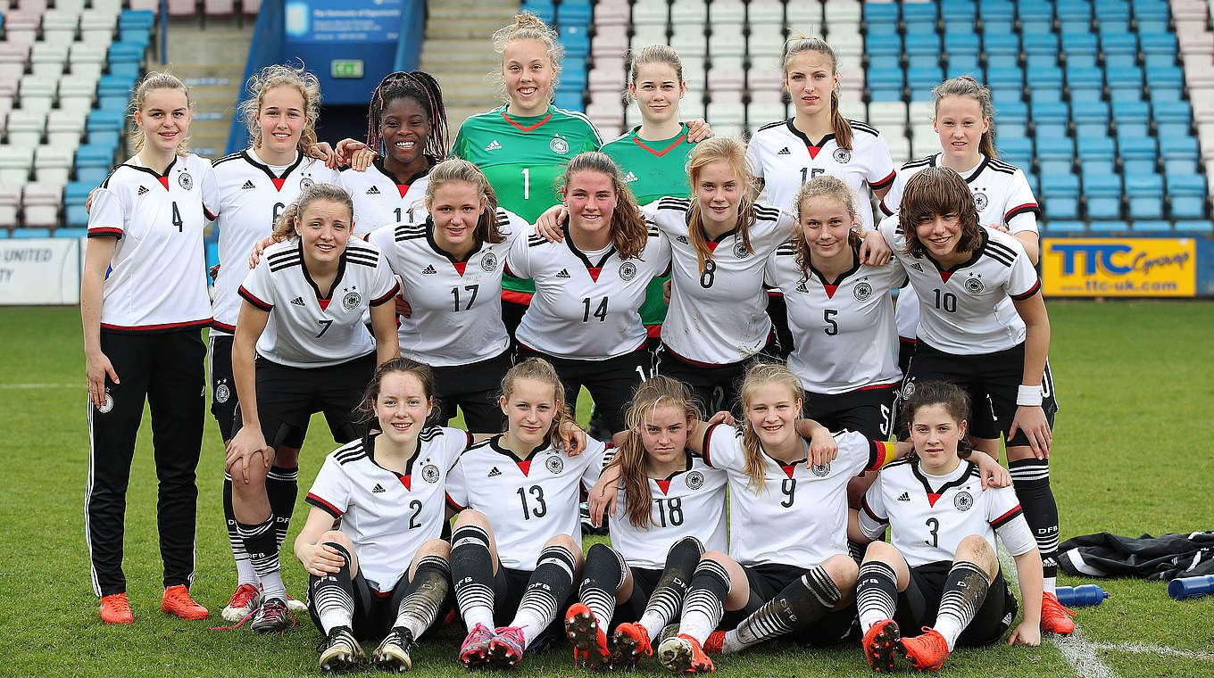 Bei der EM in der Tschechischen Republik dabei: die deutschen U 17-Juniorinnen © 2017 Getty Images