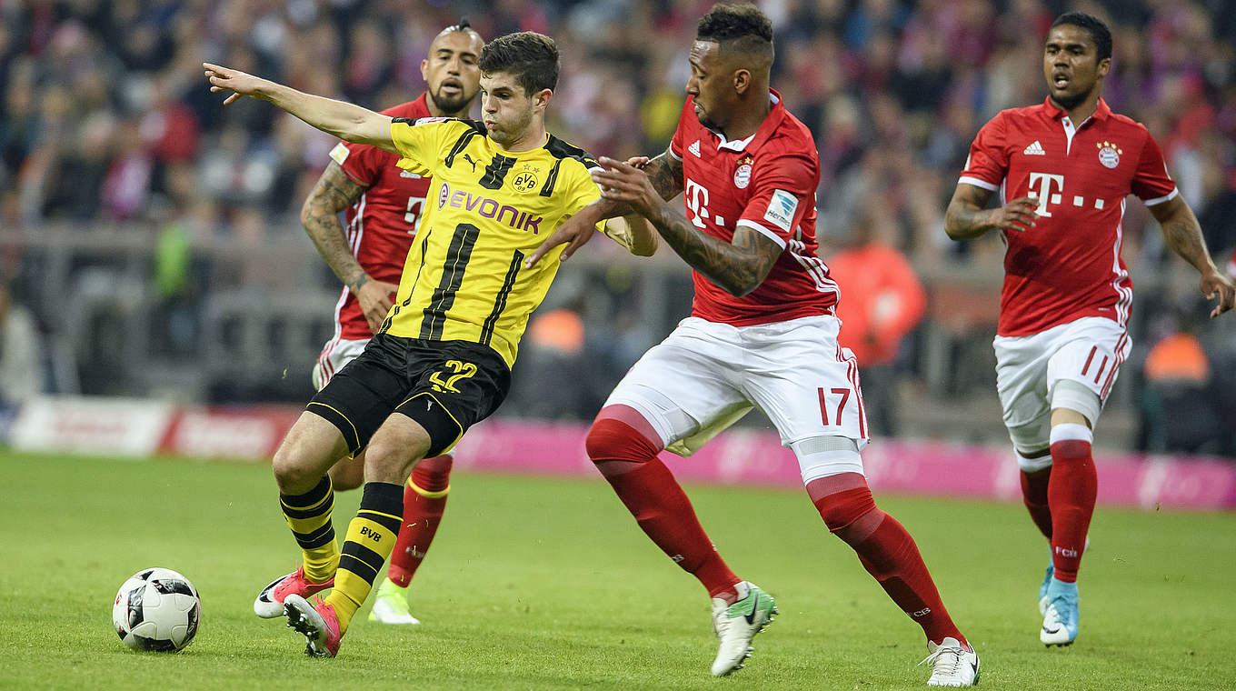 Steht wie schon gegen Dortmund zur Verfügung: Jerme Boateng © 2017 Getty Images Fuer MAN