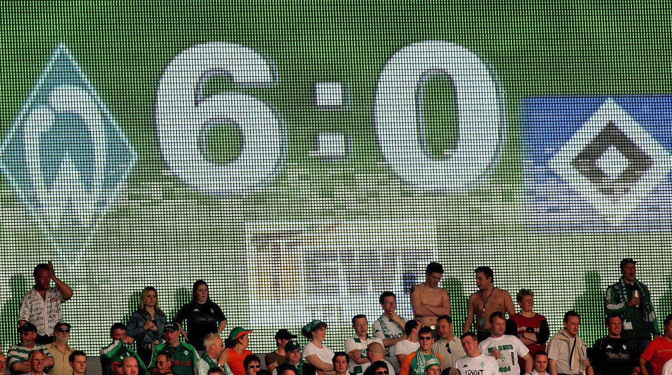 Fussball: 1. BL 03/04, SV Werder Bremen-HSV © Getty Images