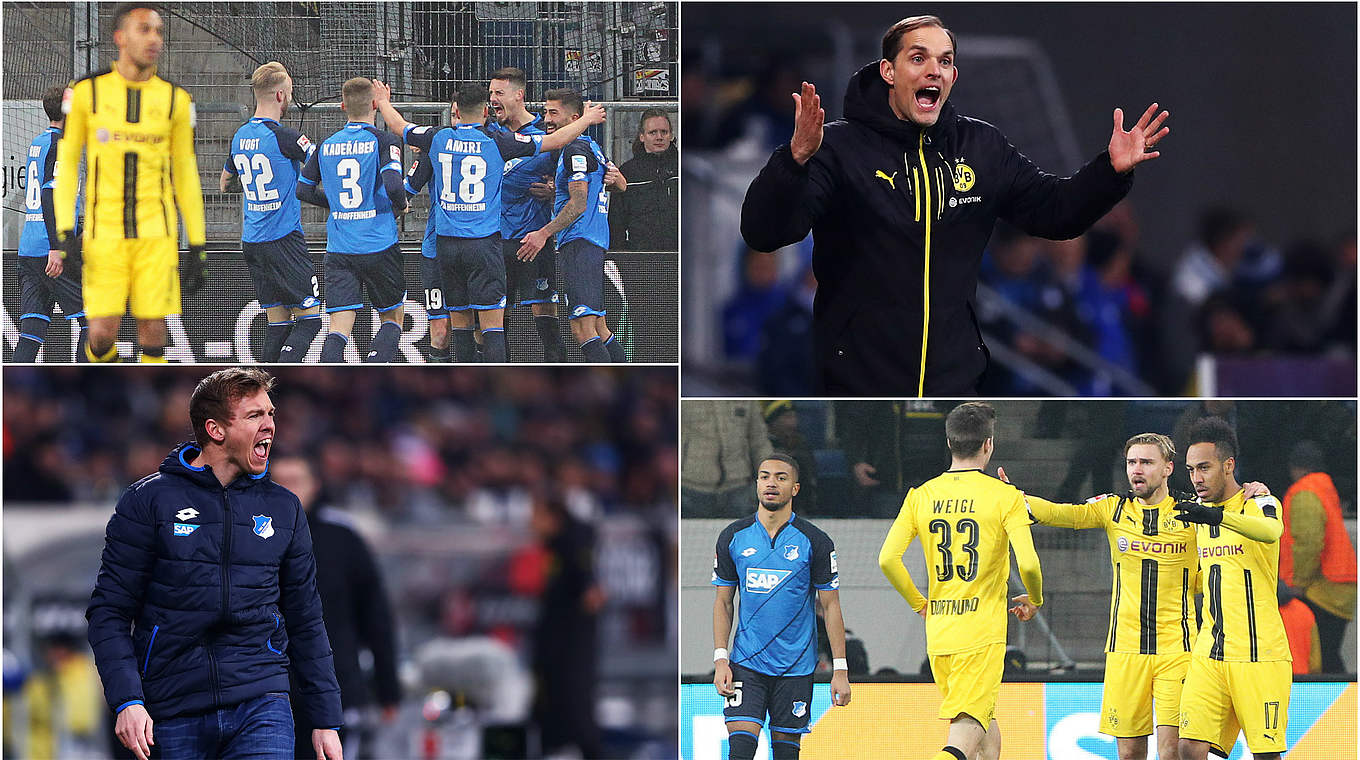Duell um die CL-Qualifikation: Dortmund und Hoffenheim wollen den dritten Platz © Getty Images/Collage DFB