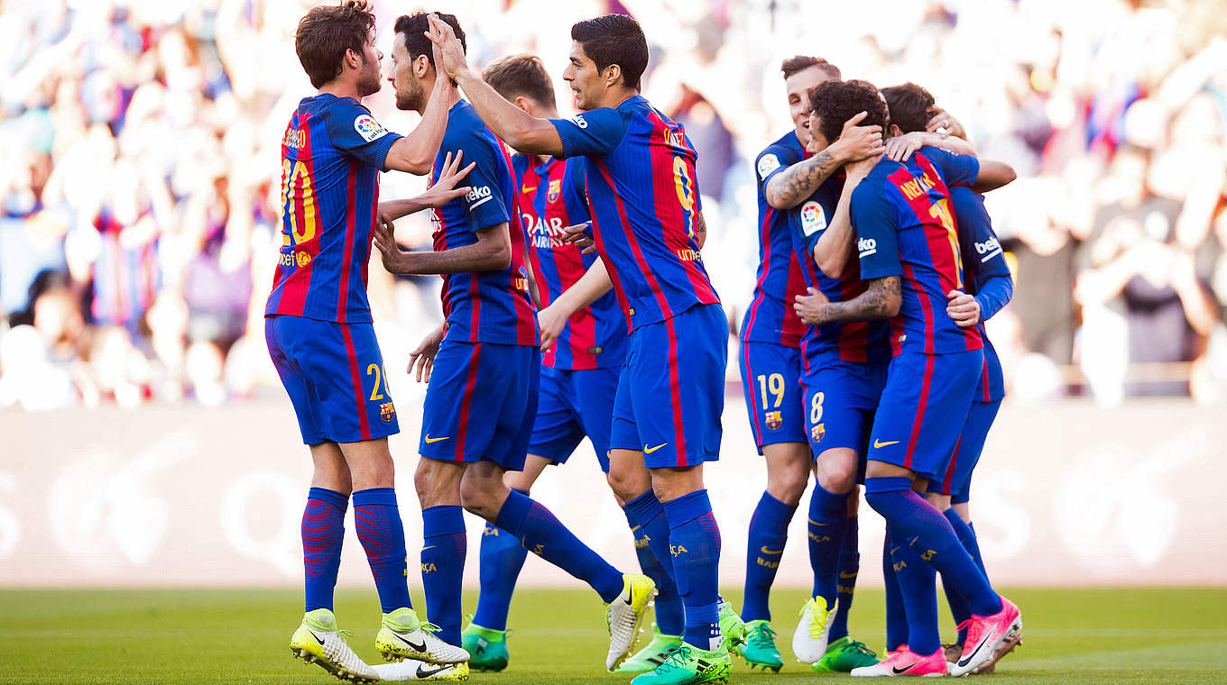 Souveräner Sieg gegen schweren Gegner: Barcelona besiegt Villarreal zu Hause © 2017 Getty Images