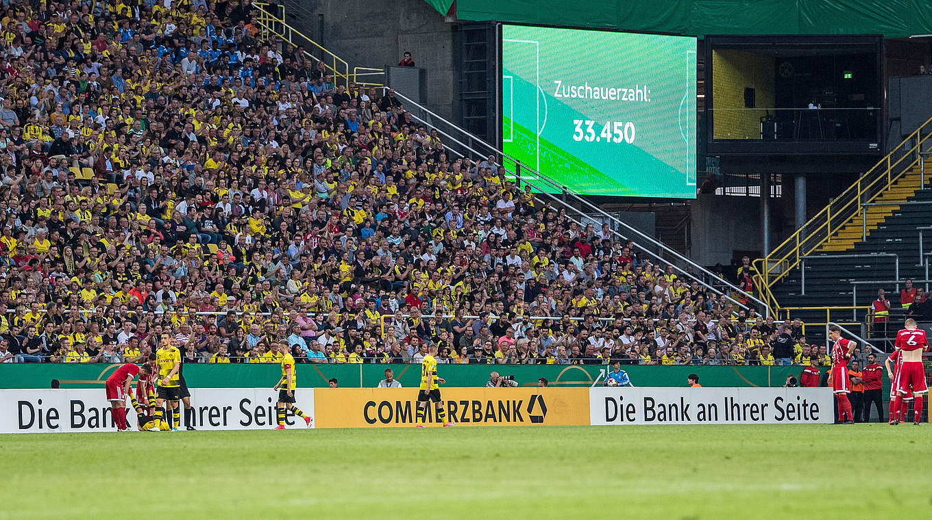 Zuschauerrekord: 33.450 Zuschauer sehen A-Junioren-Endspiel © 2017 Getty Images