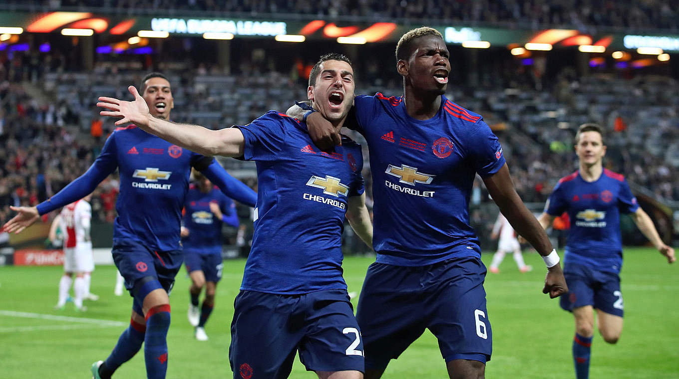 Nun auch im elitären Kreis: Manchester United gewinnt die Europa League © 2017 Getty Images
