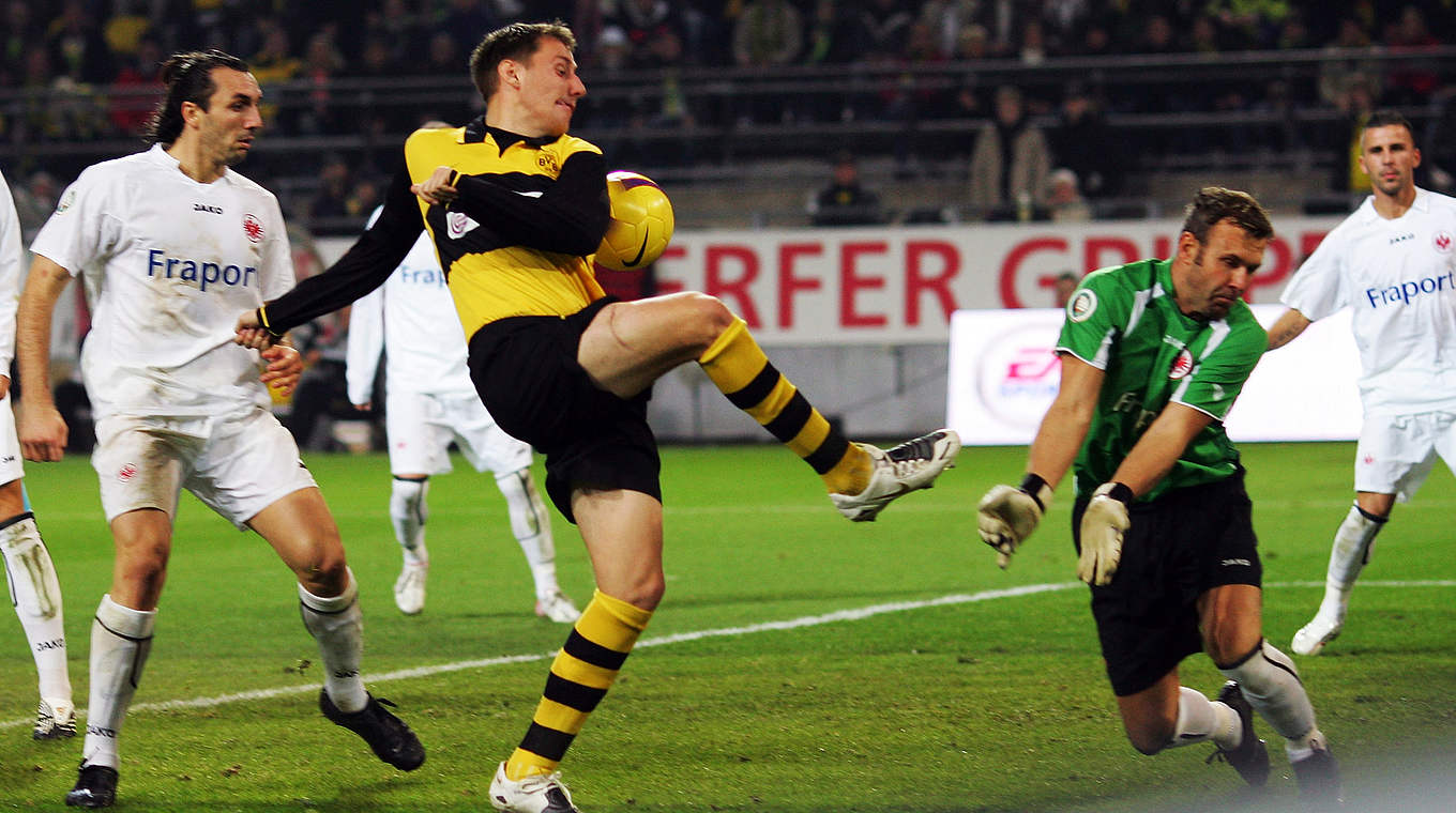 Eintracht Frankfurt vs. Borussia Dortmund A DFB Pokal history DFB