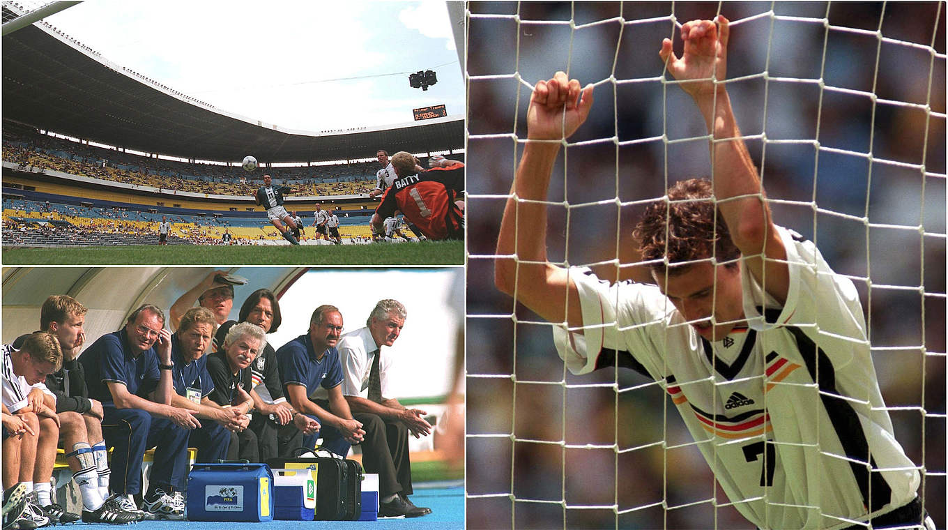 Confed Cup 1999: In Mexiko gegen Brasilien, Neuseeland und die USA © Getty Images/Collage DFB