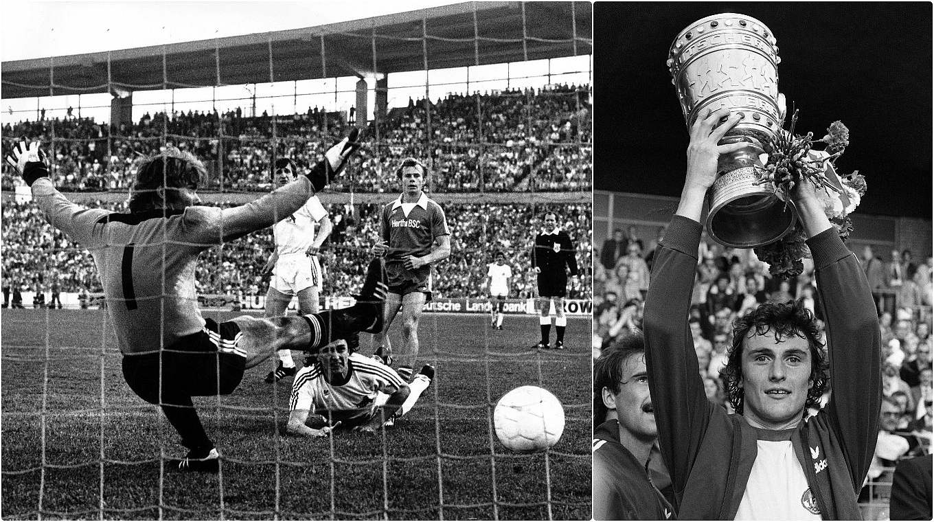 Wiederholungsfinale 1977 Köln holt Pokal, Müller den Torrekord DFB