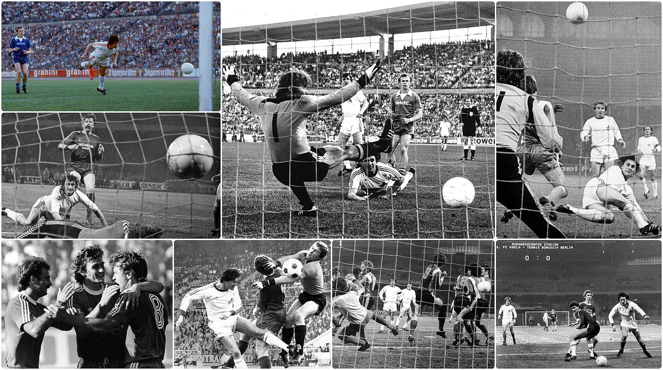 Wiederholungsfinale 1977 Köln holt Pokal, Müller den Torrekord DFB