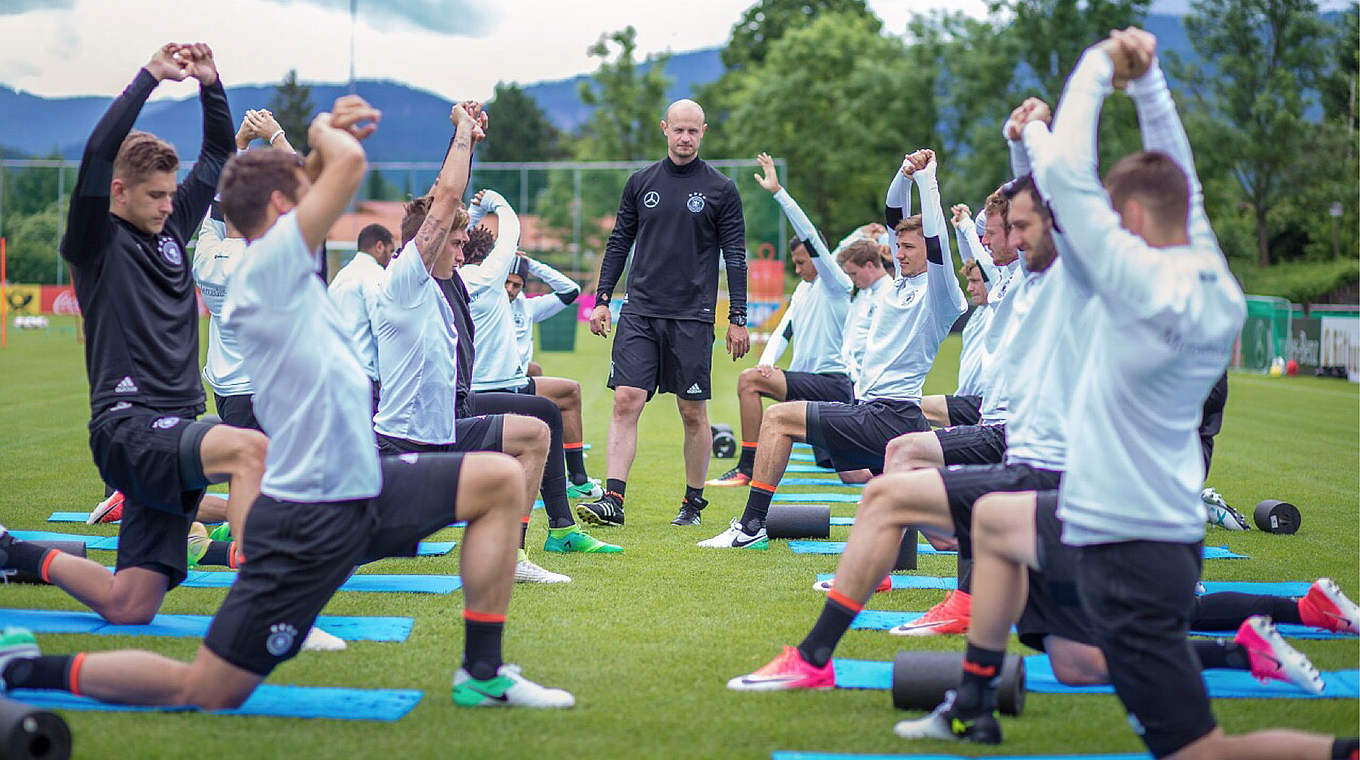 U 21-Coach Stefan Kuntz übers Trainingslager: "Die acht Trainingstage waren intensiv" © DFB