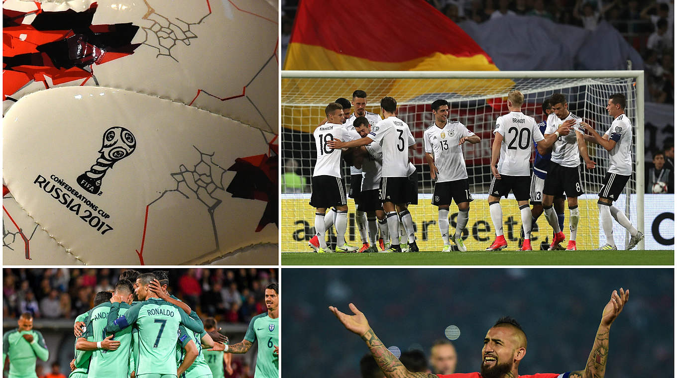 Confed Cup: Deutschland kämpft um den Titel © Getty Images/Collage DFB