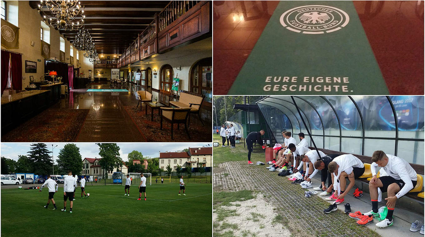 "Eine kleine Heimat": U 21 bezieht EM-Teamquartier in ...