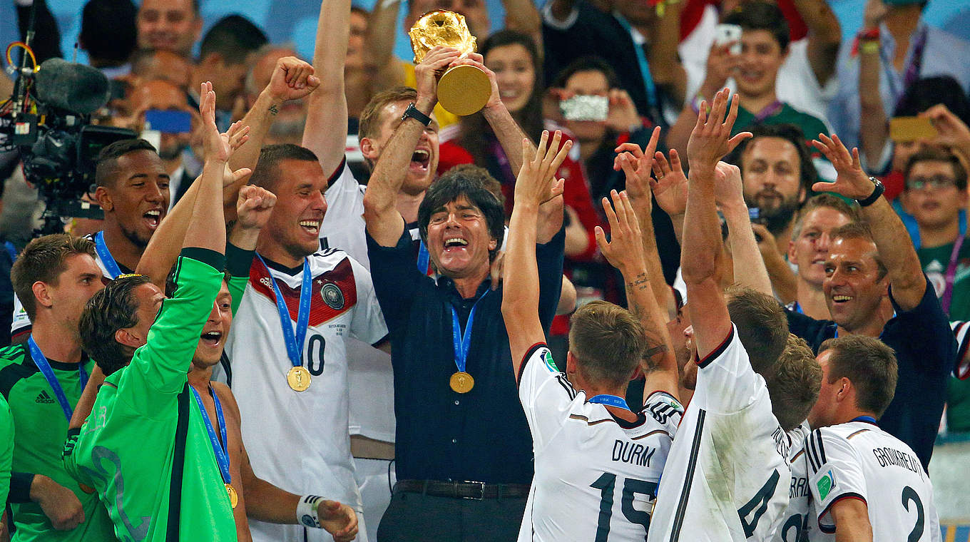 ... und Weltmeister 2014: die deutsche Nationalmannschaft © 2014 Getty Images