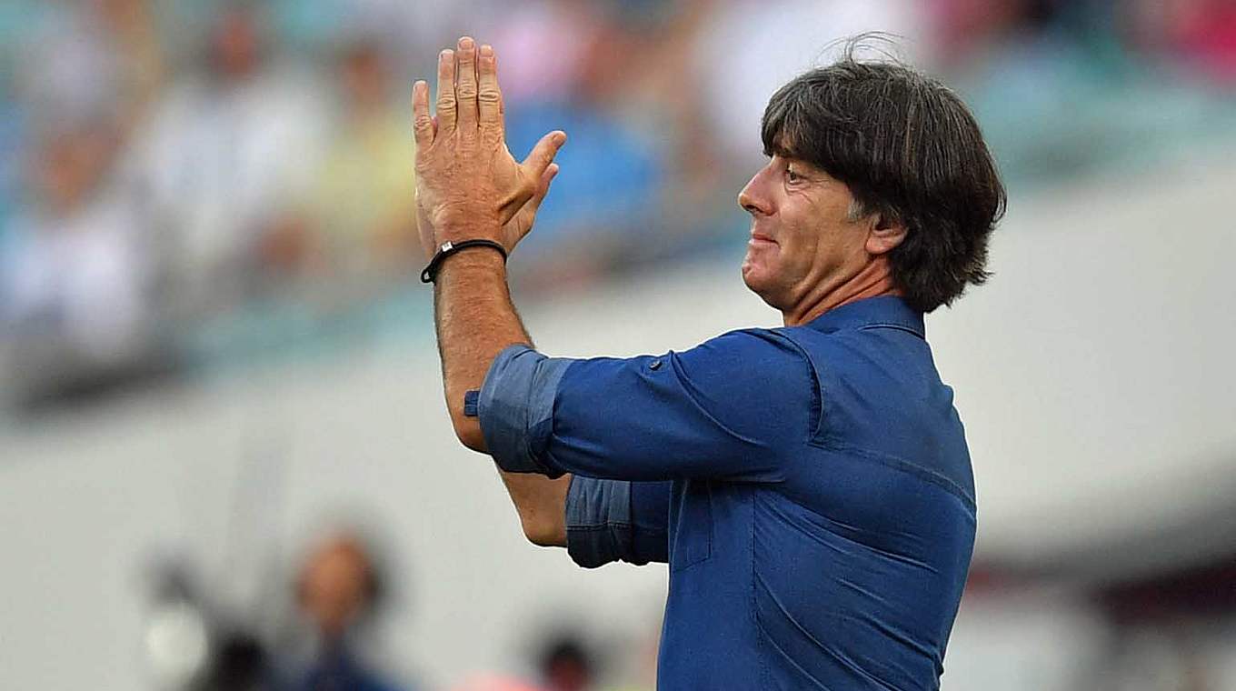 Löw: "It’s extraordinary to have reached the semi-final with this young team" © This content is subject to copyright.