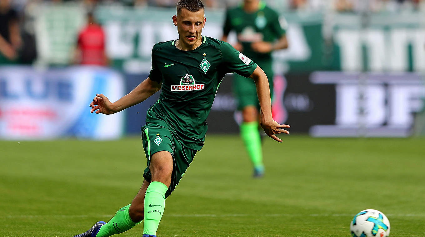 Schon 24-mal für Werder Bremen in der Bundesliga aktiv: Maximilian Eggestein © 2017 Getty Images