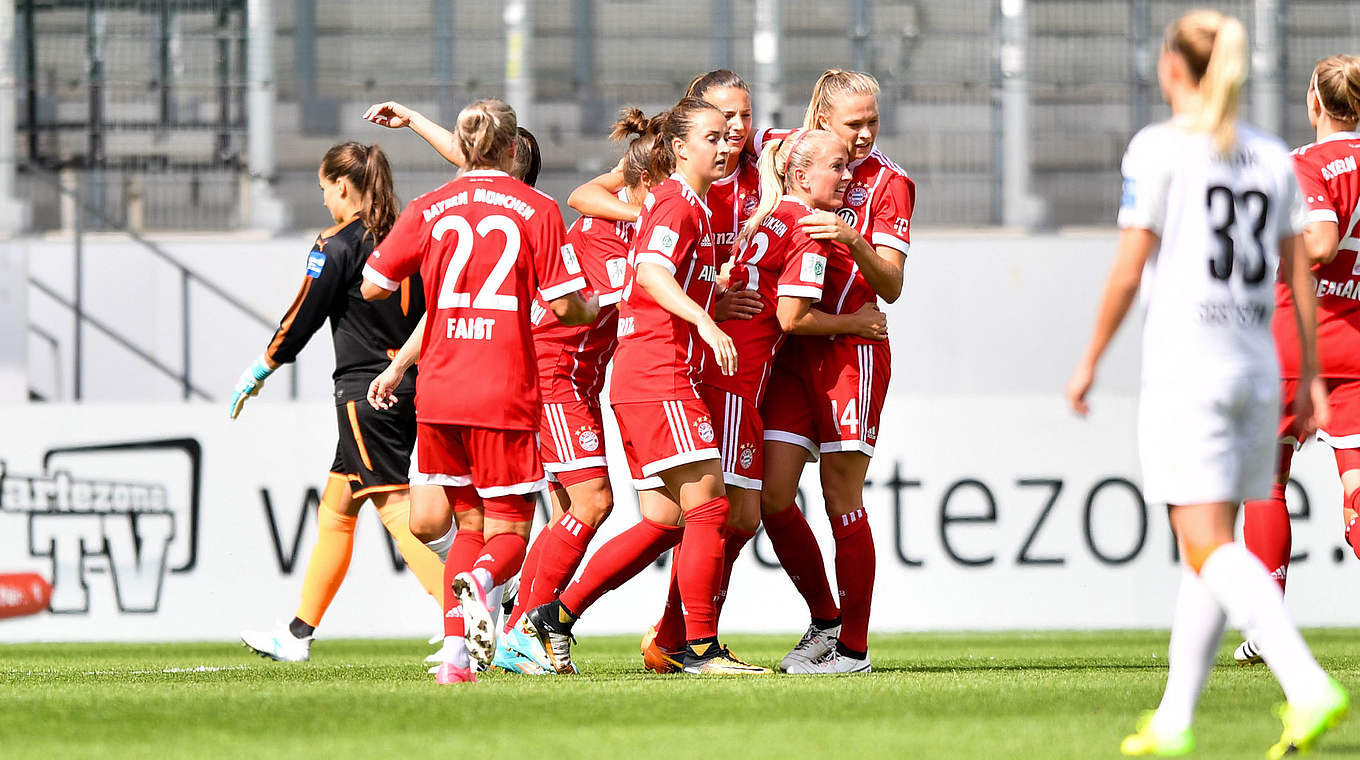 Auftakt nach Maß: Vizemeister FC Bayern startet mit Sieg in die neue Saison © Jan Kuppert