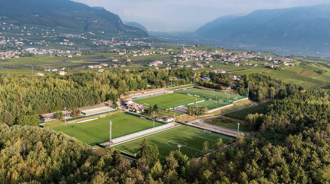 "Die Trainingsbedingungen sind bestens": Die DFB-Auswahl bezieht Quartier in Südtirol © www.fotorier.it