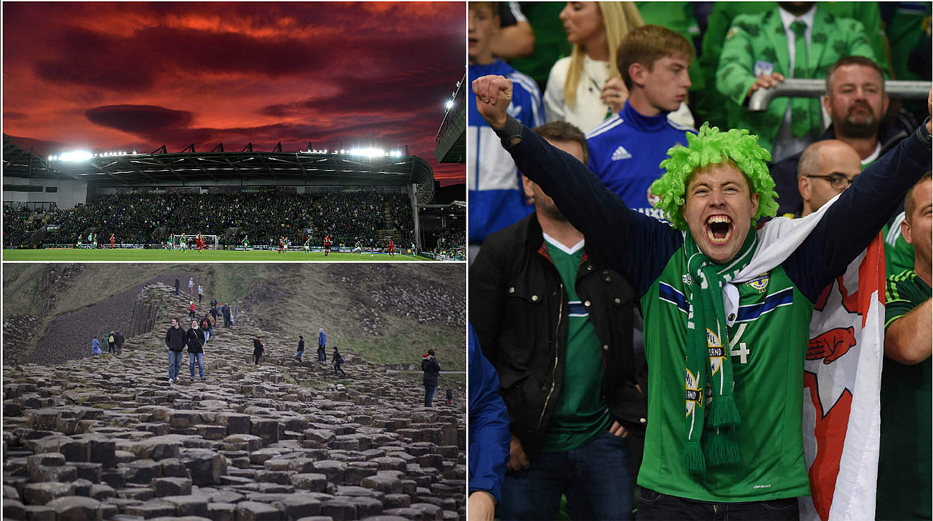Nicht nur Fußball erleben: Belfast bietet seinen Besuchern viel © Getty Images/Collage DFB