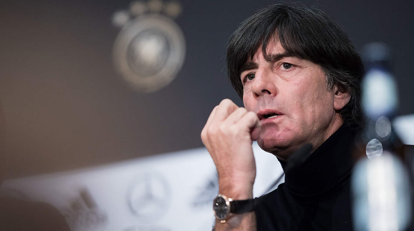 Joachim Löw: "Toni Kroos and Sami Khedira will start against France." © 2017 Getty Images
