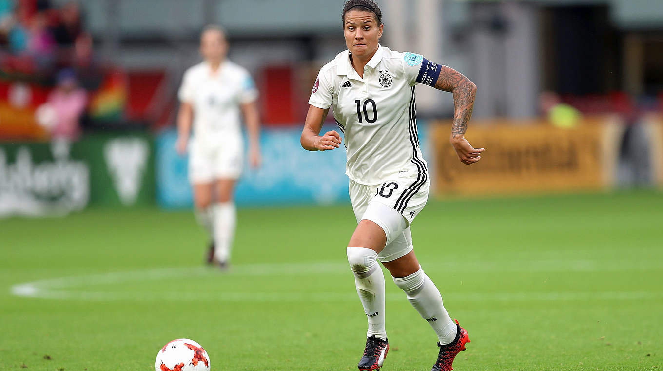 Mit Kapitänin Marozsan gegen Frankreich DFB Deutscher FußballBund