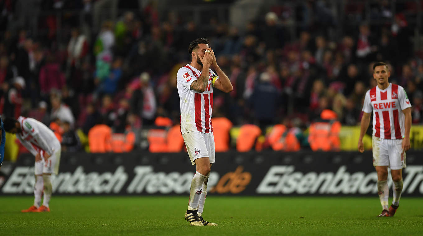 Hat vor dem letzten Hinrundenspiel erst drei Punkte eingefahren: der 1. FC Köln © Getty Images