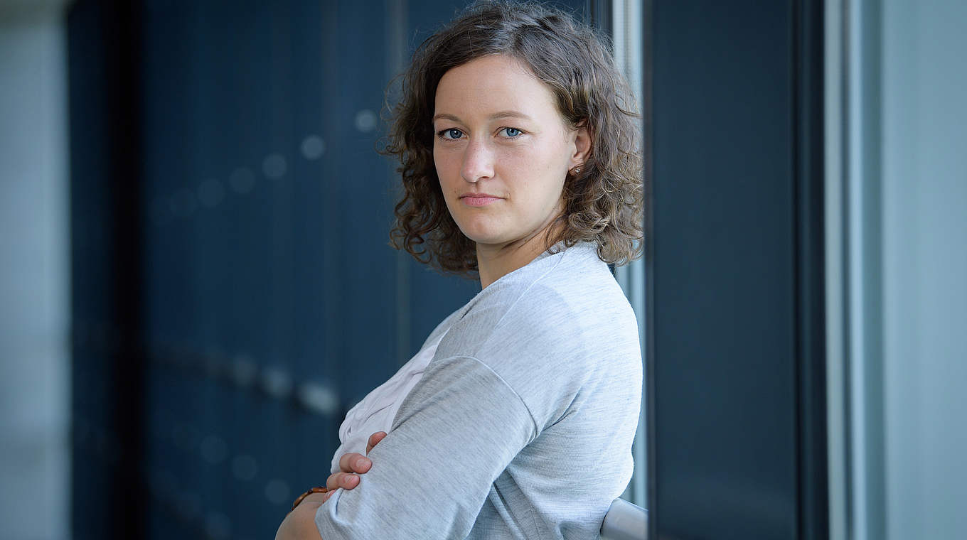 Almuth Schult erwartet Nachwuchs DFB Deutscher FußballBund e.V.